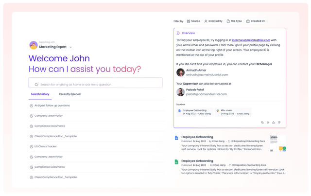 AI-Powered Enterprise Search