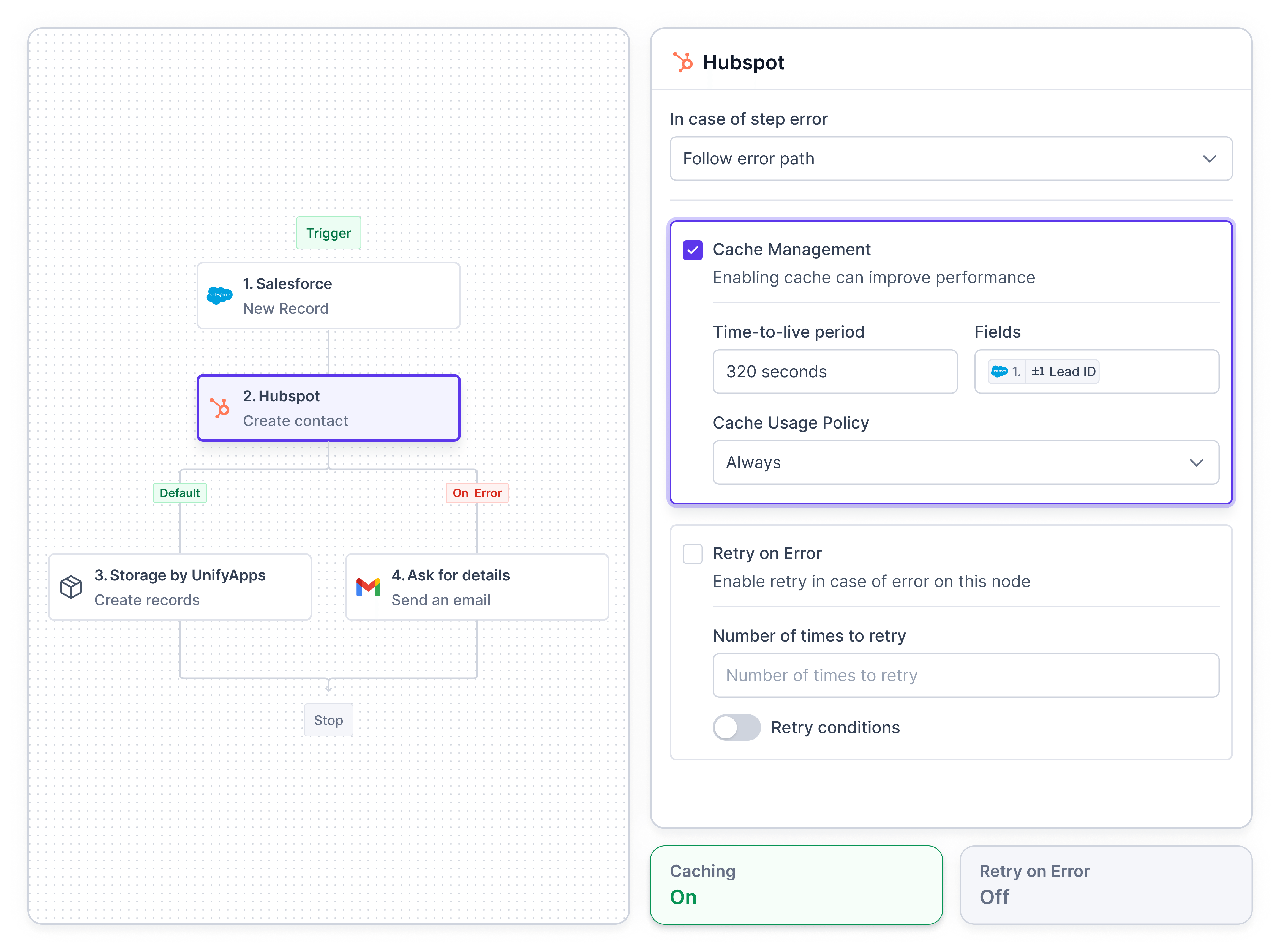 Cache management