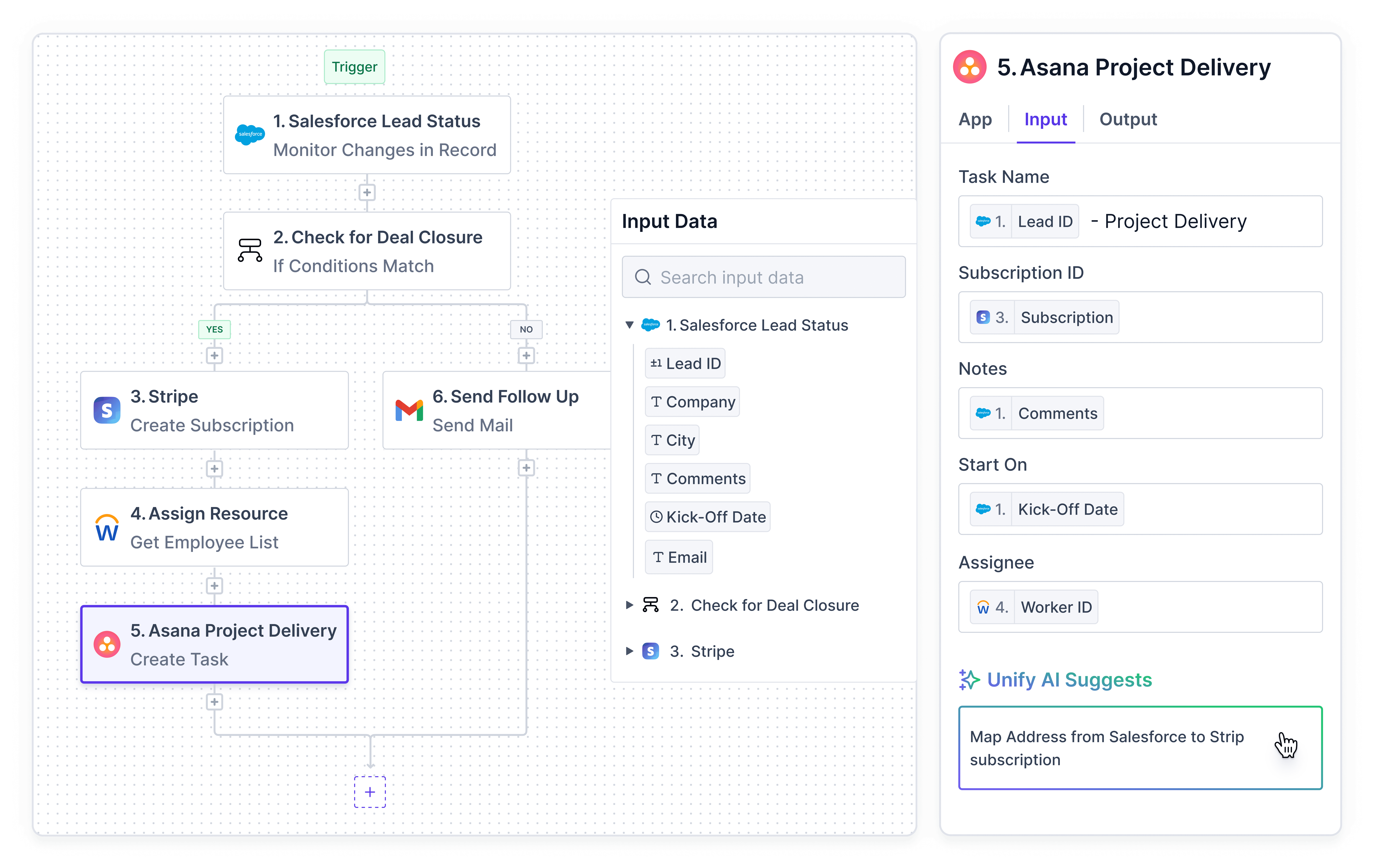 Automate complex business process across applications within minutes