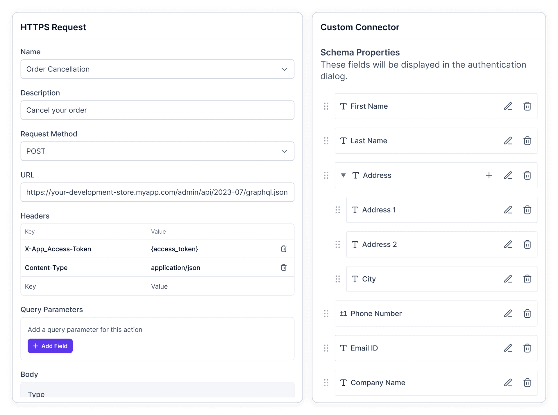 Instantly deploy custom connectors 