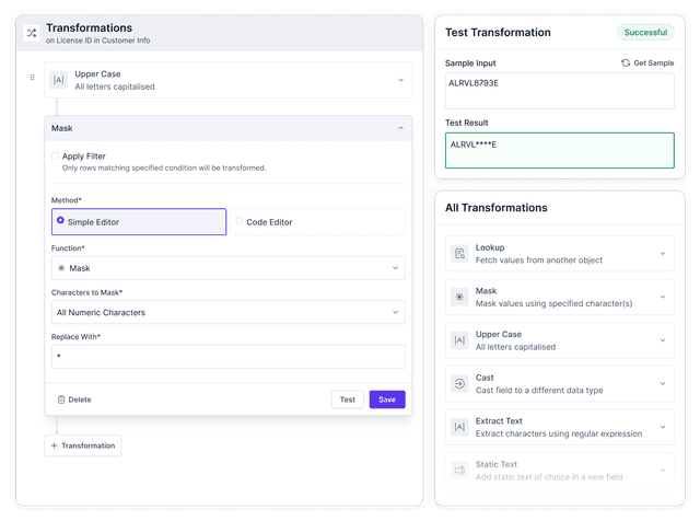 Data Transformations