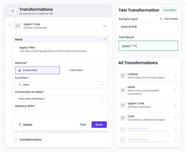 Data Transformations